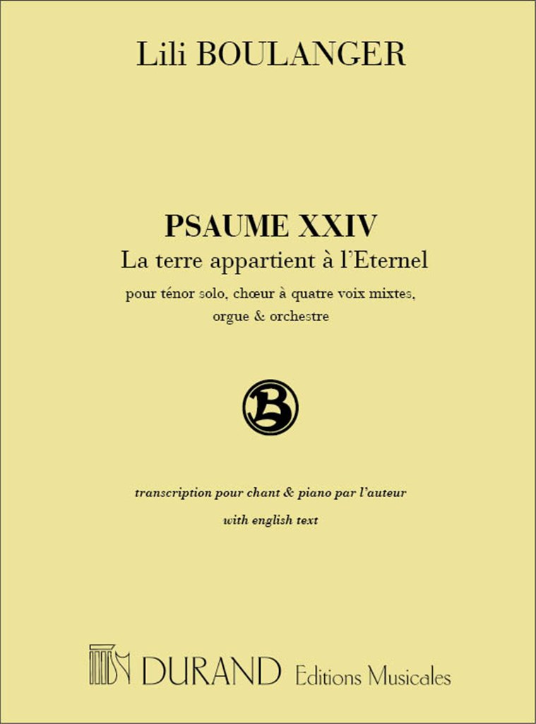 Psaume 24 La Terre Appartient A L'Eternel